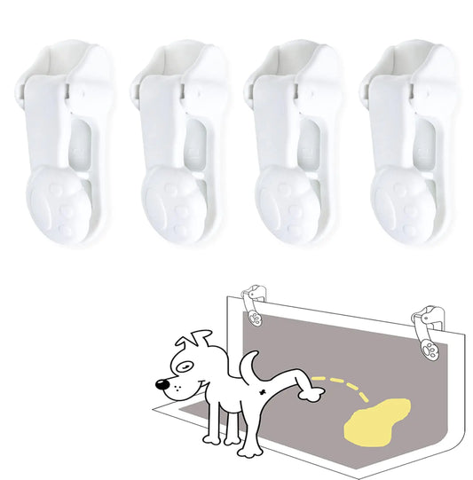 Indoor Dog Potty Pad Holder Kit (4-Pack)