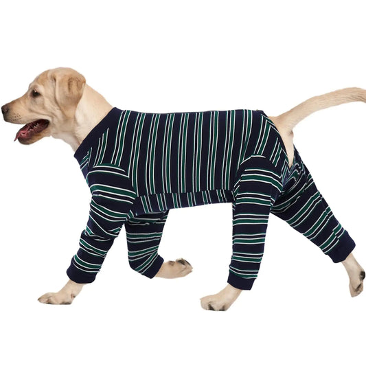 Soft Spay Recovery Dog Onesie – Female Surgery Pajamas with Zipper, E-Collar Alternative