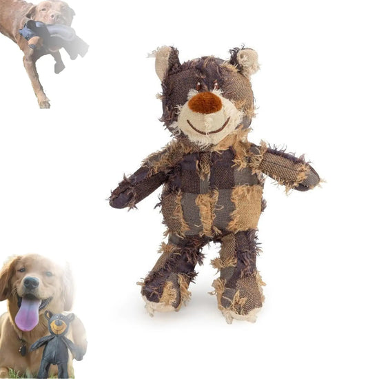 Unbreaka-Bear™ – Durable Plush Dog Toy for Power Chewers