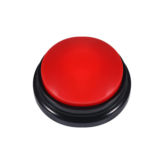 KINBOM 30s Recordable Dog Training Buzzer (Red)