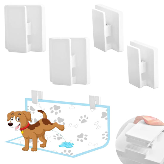 4-Pack Indoor Dog Training Pad Holder