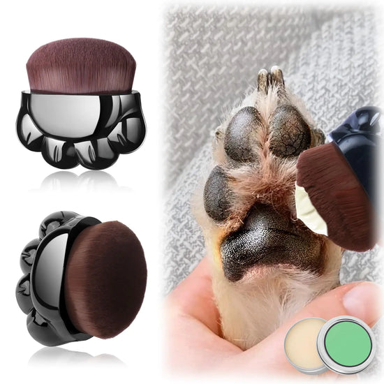 AIERSA 2-in-1 Dog Paw Care Brush Kit