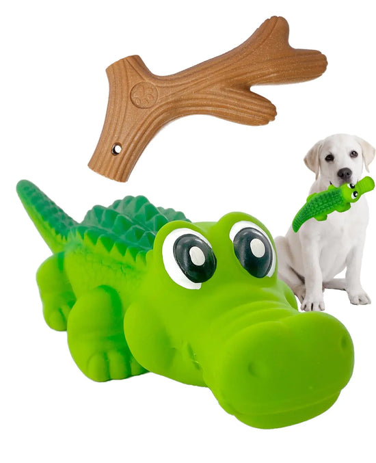 All-in-One Fun Pack - Rubber Squeaky Gater Toy