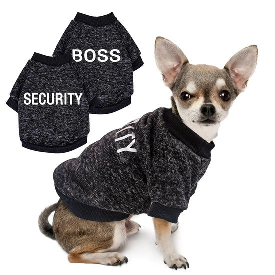 XS Security Fleece Dog Sweater 2-Pack