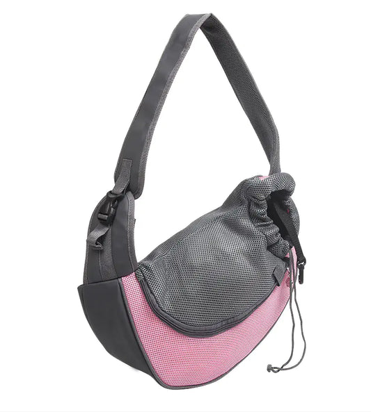 Mesh Pet Sling Carrier Bag