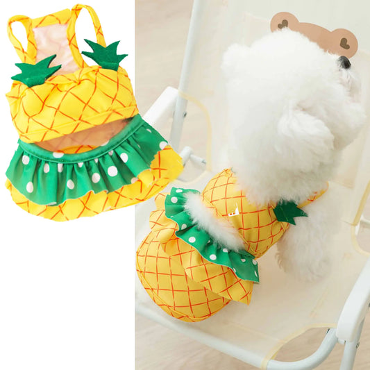 Puppy Pool Party Bikini - XXL Sunny Pineapple
