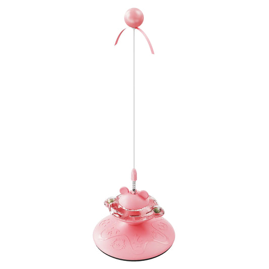 Multifunctional Interactive Cat Toy for Indoor Cats – Puzzle Feeder, Scratcher & Teaser