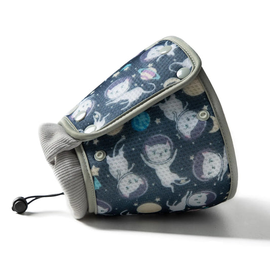 Soft Adjustable Cat Cone Collar – Recovery Collar for Small to Large Cats, Prevents Licking