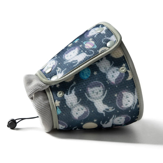 Soft Adjustable Cat Cone Collar – Recovery Collar for Small to Large Cats, Prevents Licking