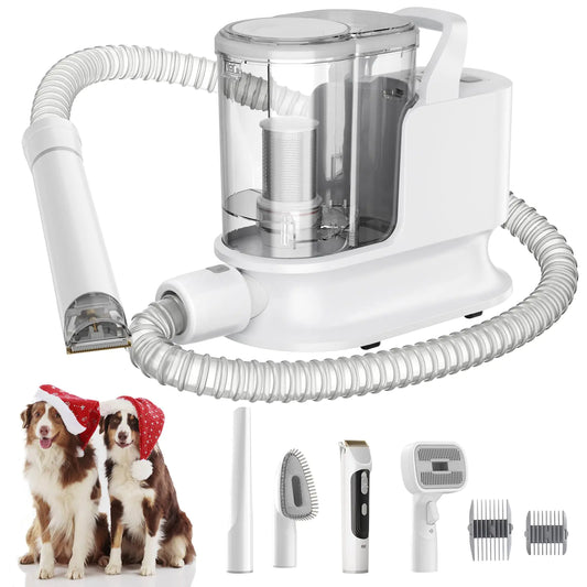 Quiet Pet Grooming Vacuum Kit 12Kpa